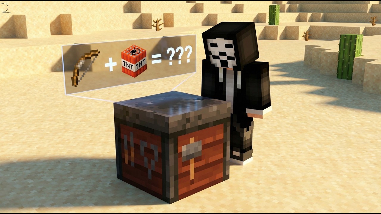 Minecraft, Mais Je Peux Combiner Les Items !