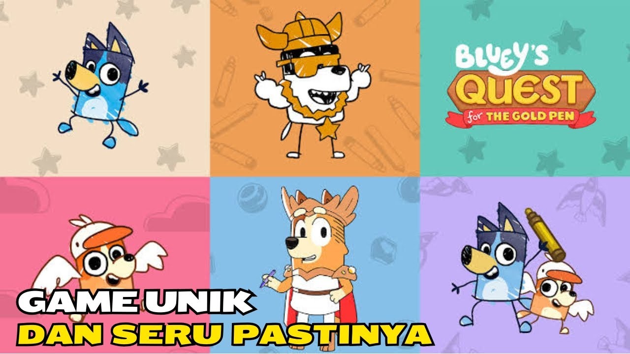 Gamenya Lucu, Unik Dan Seru Cocok Untuk Anak - Blueys Quest (android/IOS)