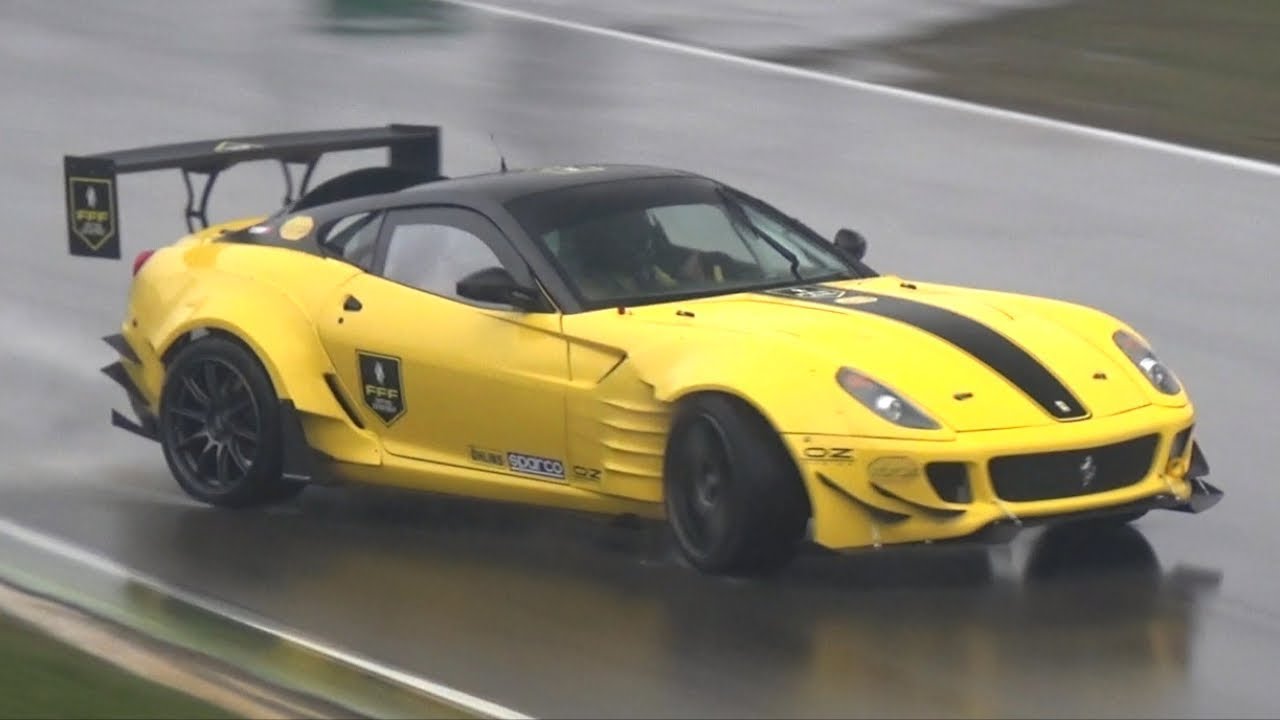 Ferrari 599 GTB Drifting on Track! - Federico Sceriffo FORMULA DRIFT 2018 Test!