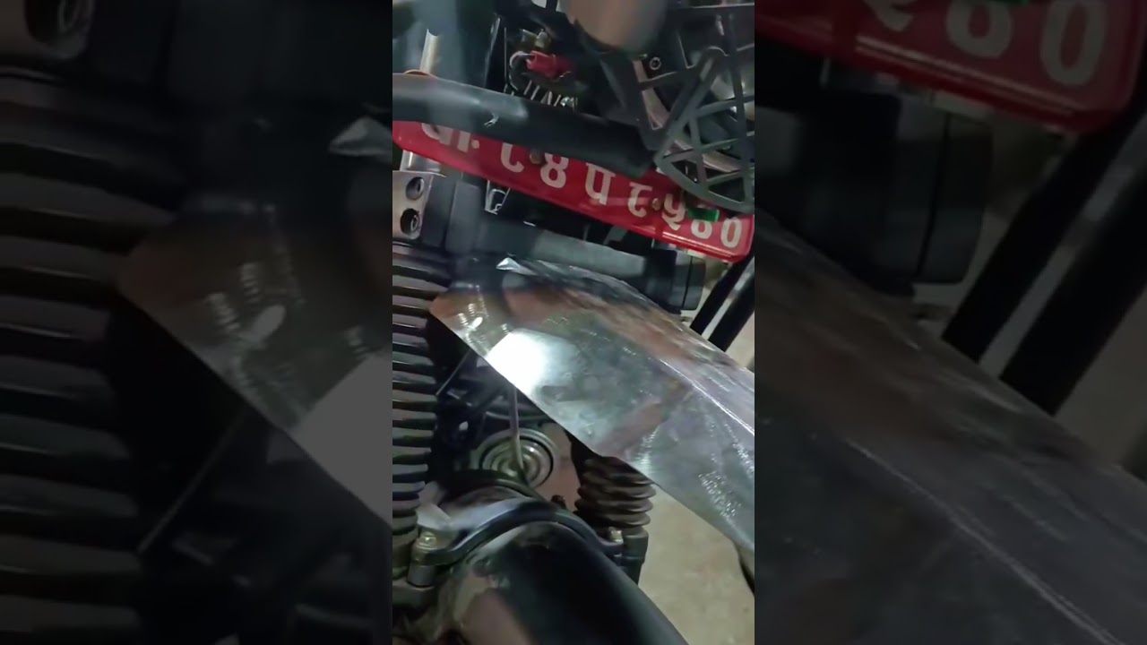 Himalayan custom front fender 