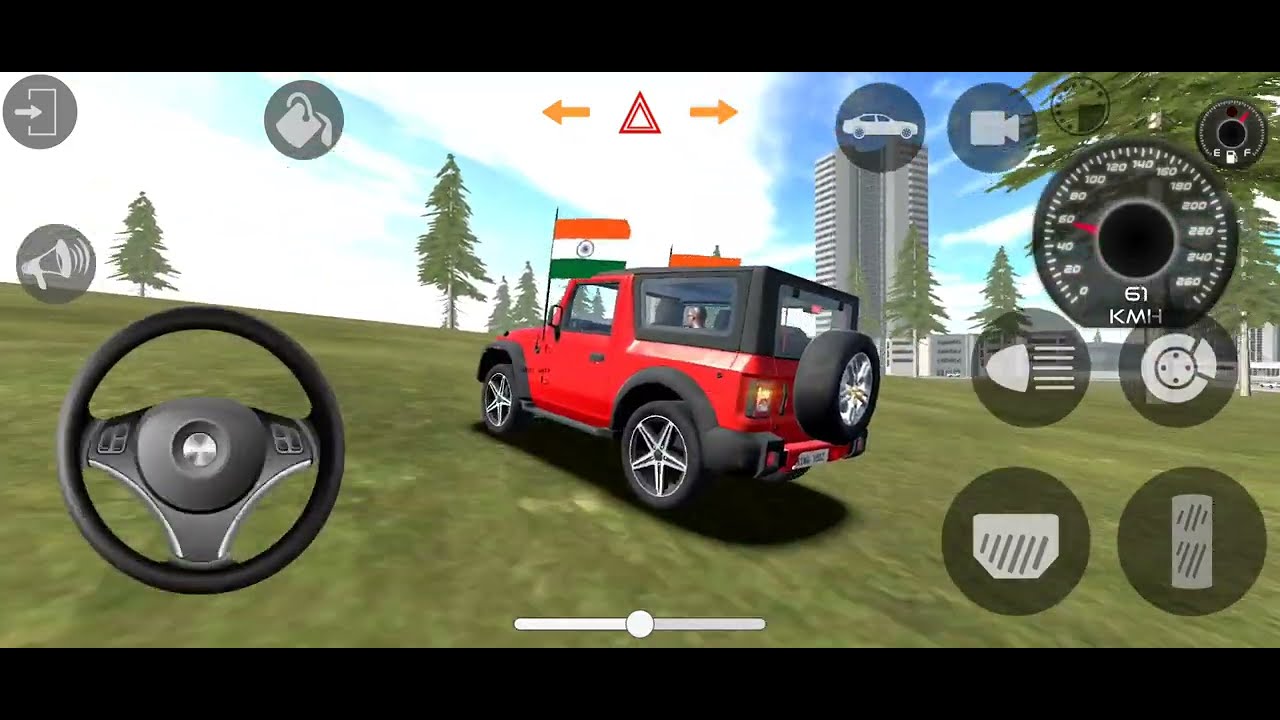 MAHINDRA THAR 4X4 OFF ROAD DRIVING #thar #automobile #shorts