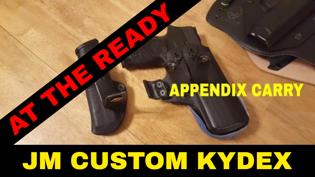 JM Custom Kydex Wing Claw: Comfortable Appendix Carry by At The Ready