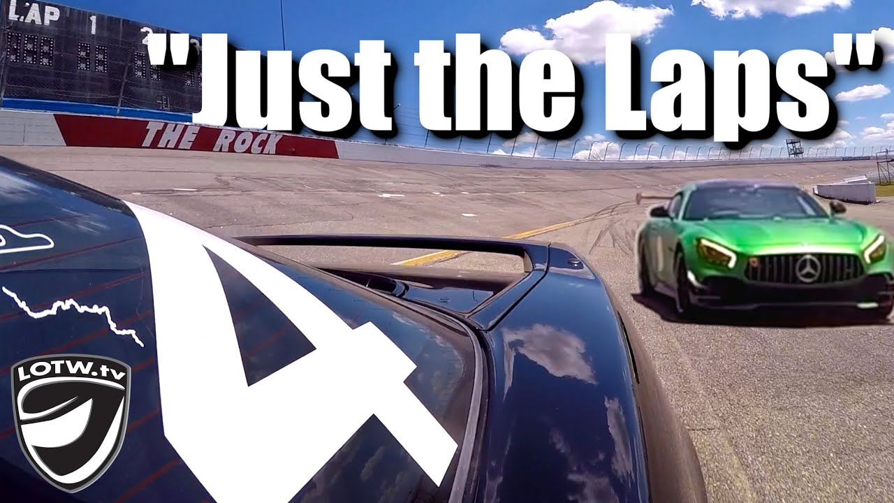 Acura NSX vs. The Rock - Rockingham Speedway NC 