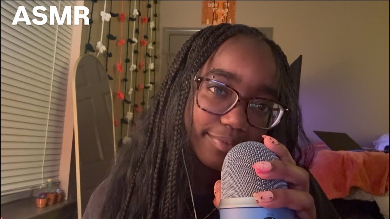 ASMR guess the silent word + gum chewing