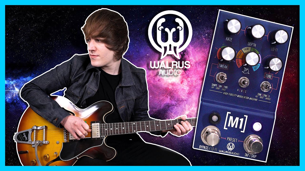 All In ONE INDIE EFFECTS PEDAL! Mako M1 Modulation Machine - Walrus Audio Demo