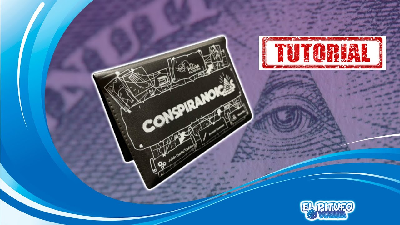 Como se juega *CONSPIRANOICOS* - TUTORIAL | LA PULGA ESCAPISTA