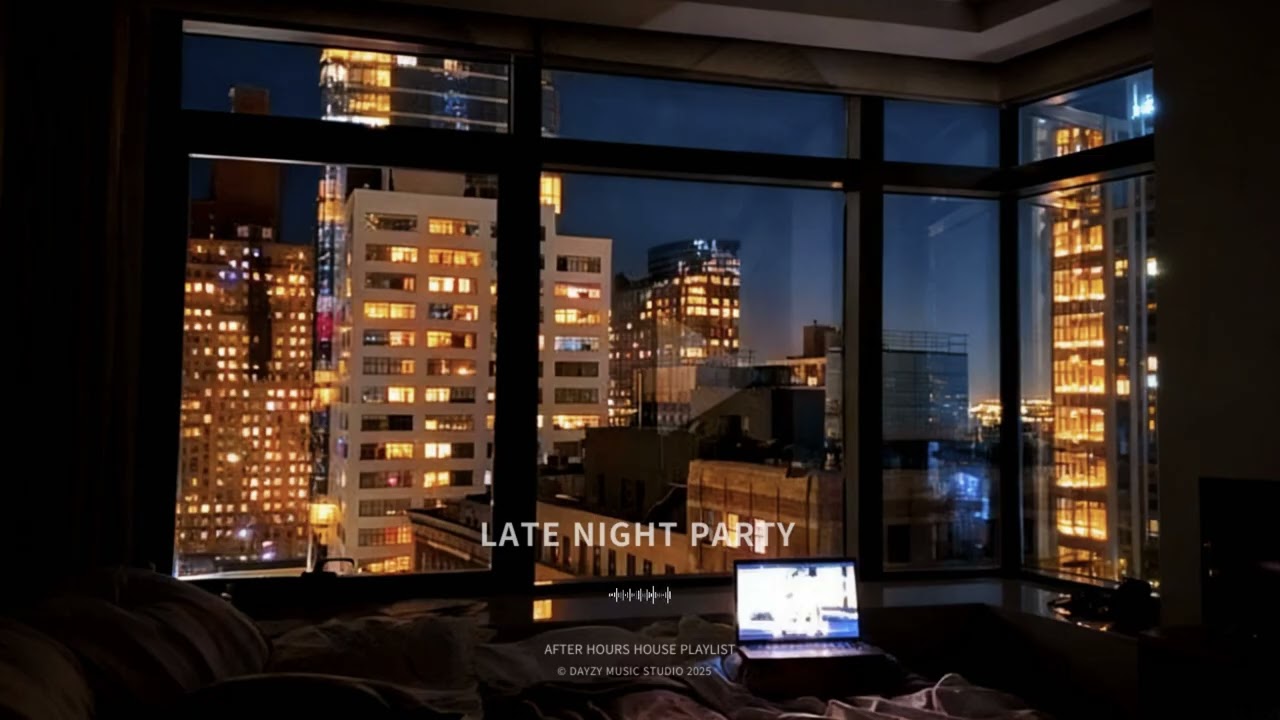 늦은 밤 하우스 파티 🌙 Late Night House Party | Chill House & Groovy Vibes After Hours