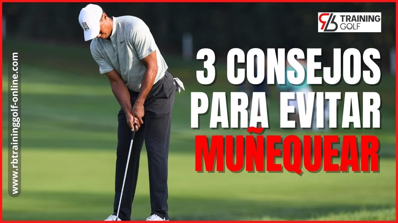 ¿ MUÑEQUEAS CON EL PUTT?. Baja la mano izquierda abajo
