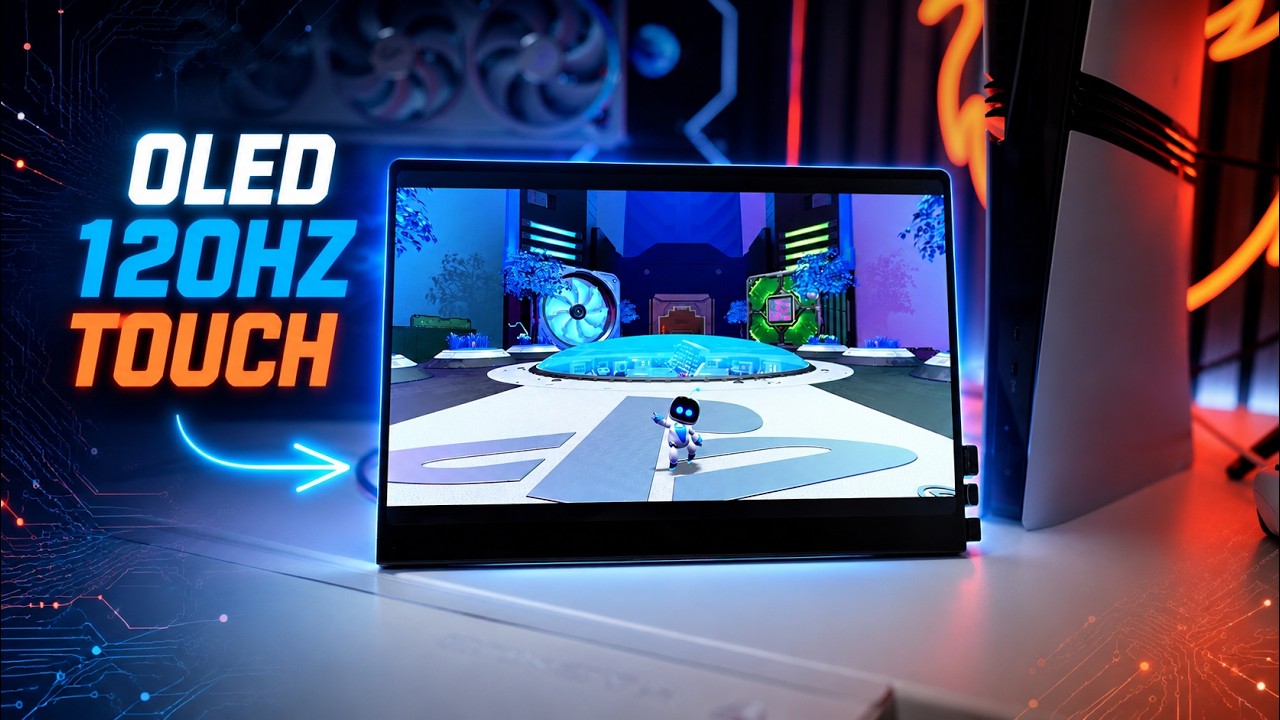 The Best Portable Monitor of 2026? 3K OLED + 120Hz + Touch (UPERFECT GR14BU)