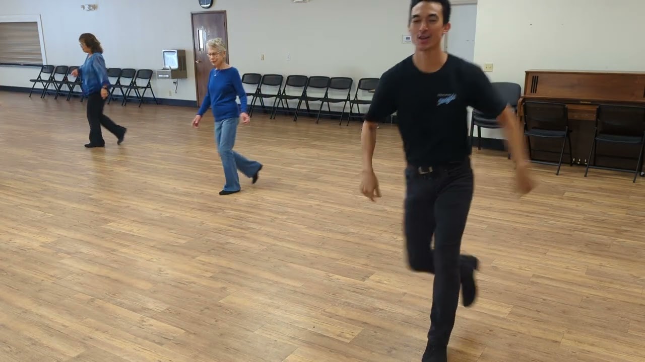 Half Past Nothin' line dance @ Rohnert Park Senior Center; 25 October 2023