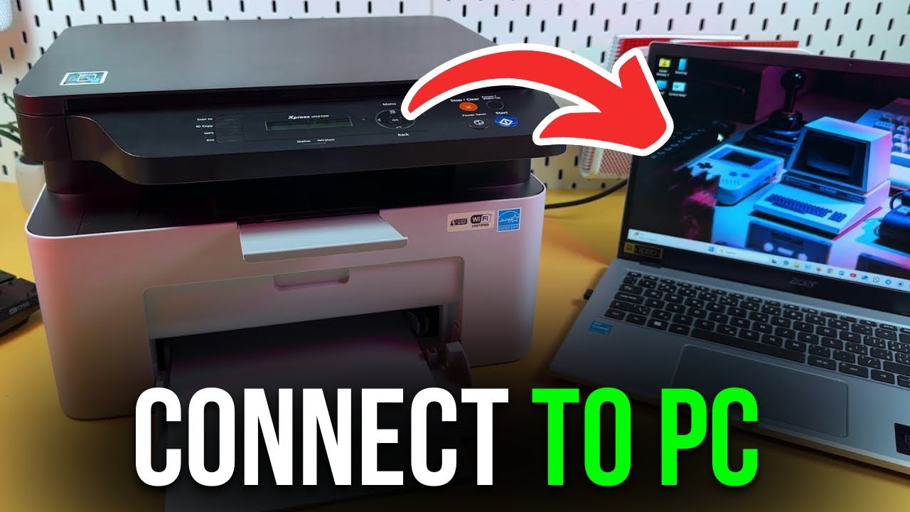 Как подключить принтер Samsung Xpress M2070W к ПК