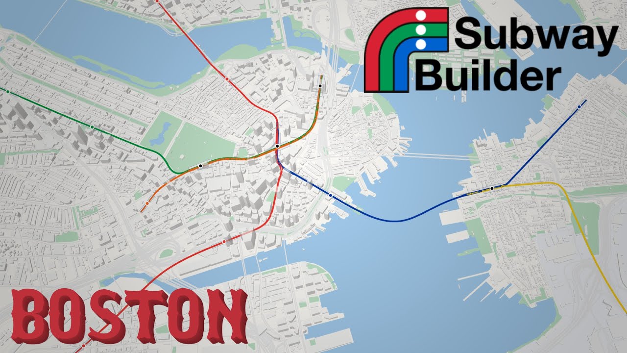 Designing the Boston Subway from Scratch | Subway Builder | 1