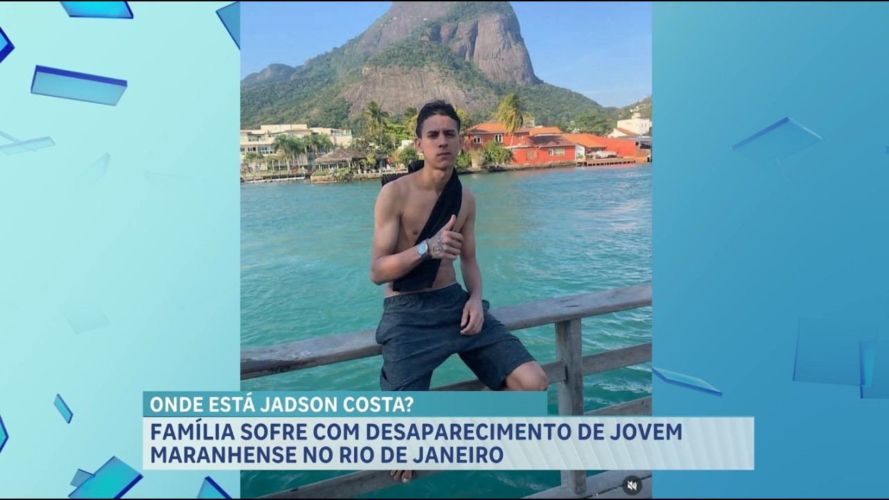 Jovem maranhense desaparece no Rio de Janeiro e família pede respostas