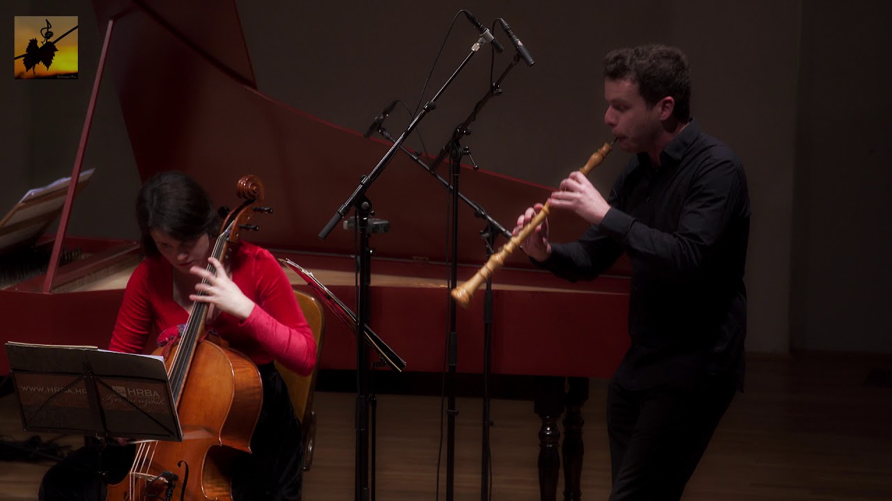 Quantz - Trio sonata in C minor Croatian Baroque Ensemble