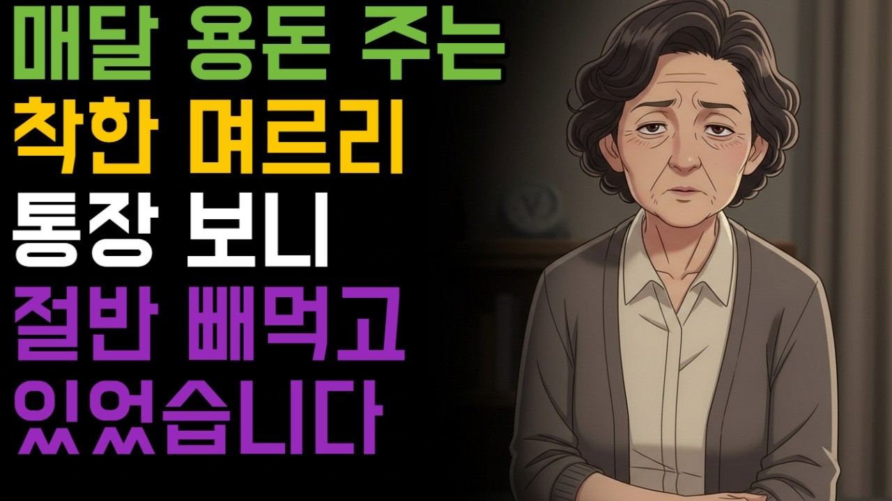 며느리 용돈 받고 24시간 뒤, 친정엄마 봉투와 바뀐 걸 알고 며느리 본심 봤습니다 | 노후사연 | 충격사연 | 오디오북ㅣ인생사연
