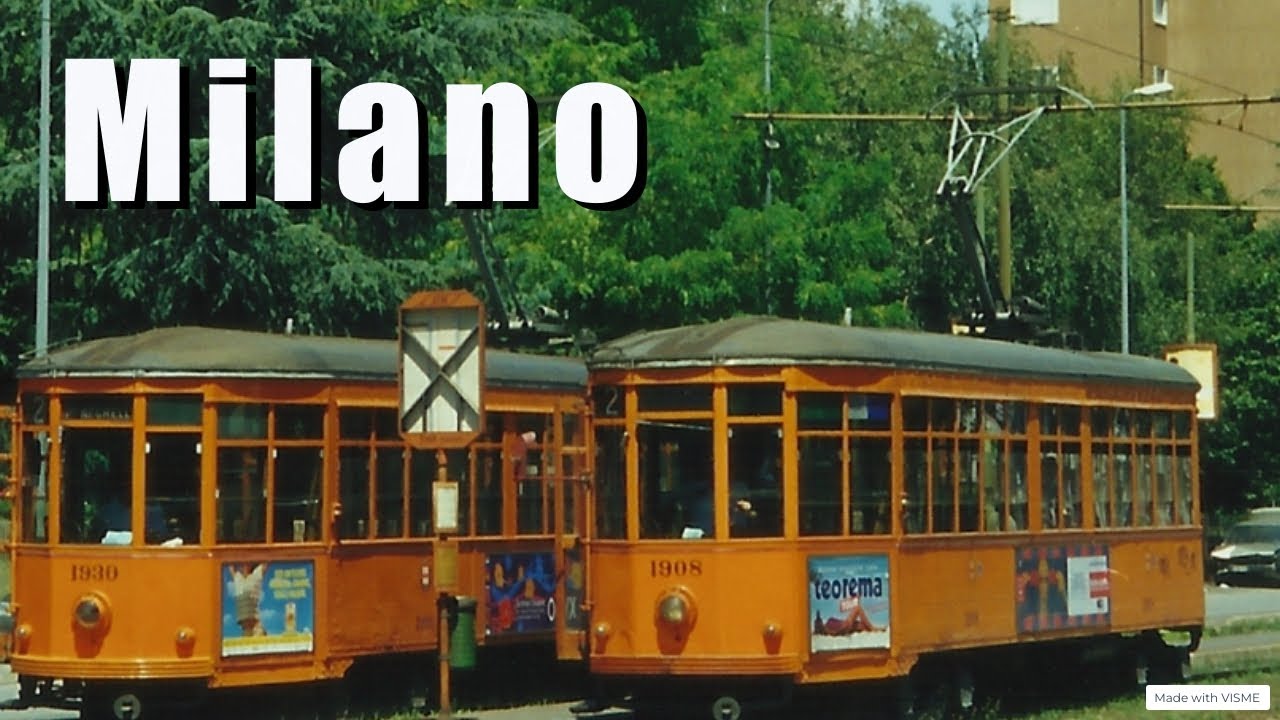 Trams & Trolleybuses in Milan -2000