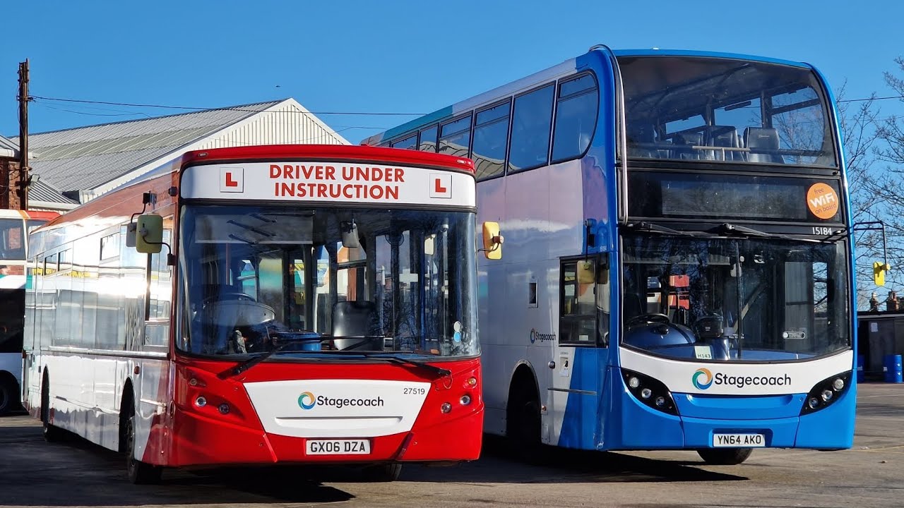 Onboard Stagecoach Bus 15184