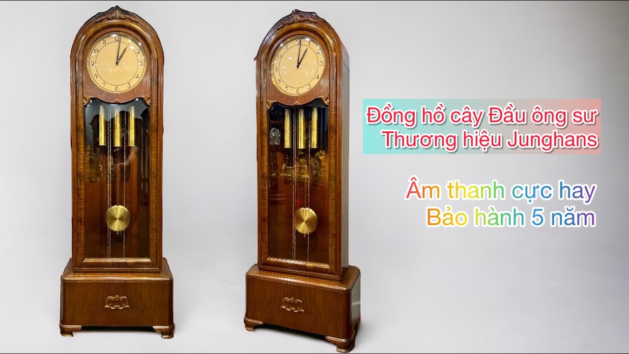 Đồng hồ cây Đầu ông sư hãng Junghans với âm thanh cực hay