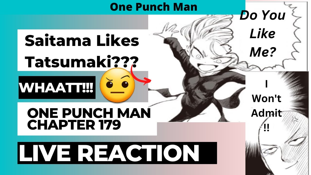 Saitama Likes Tatsumaki? 😐 | One Punch Man Chapter 179 Reaction/Review/Explained
