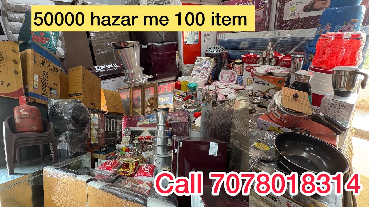 50000 hazar me 100 item 