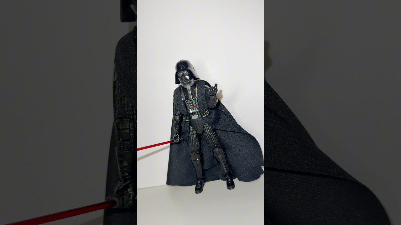 Darth Vader from Star Wars the Black Series #actionfigures #starwars #darthvader #review #toys