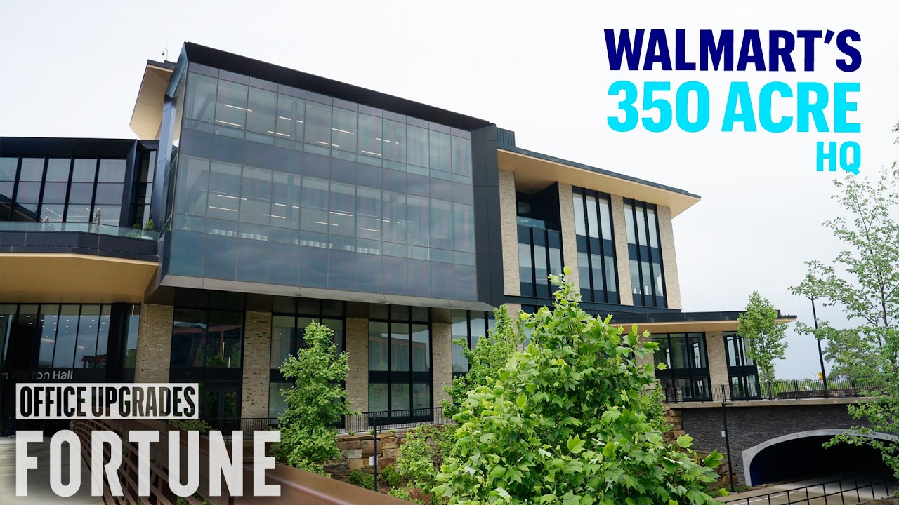 Inside Walmart's Giant 350-Acre Corporate Utopia That Includes a Campus Hotel | Office Upgrades