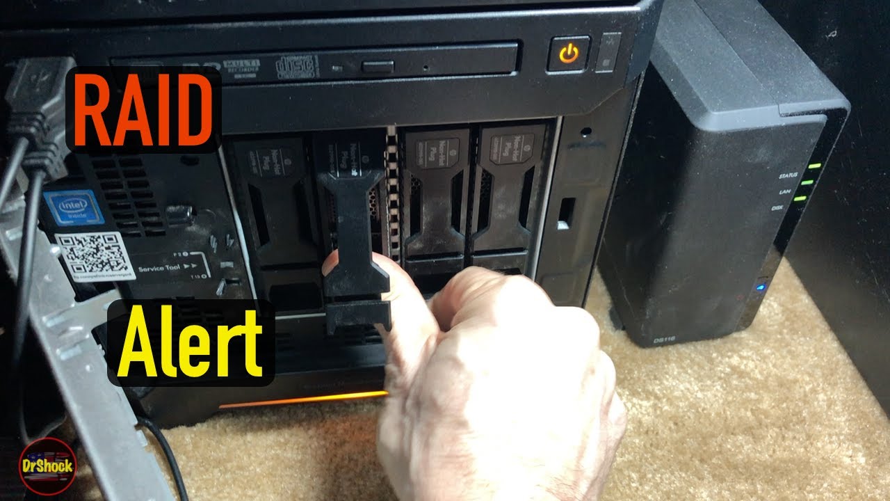 HP Gen8 Microserver RAID 1+0 Disk Drive Replacement & WHS Array Rebuild B120i Smart Array Controller