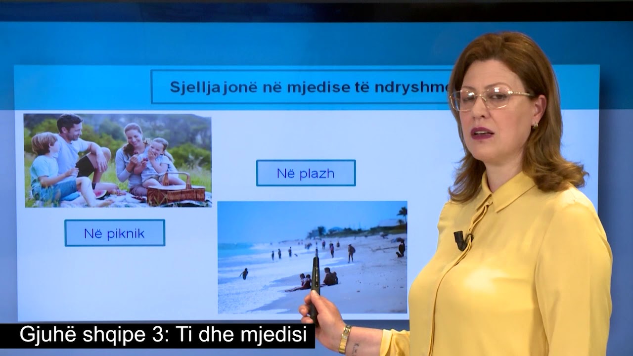 Gjuhë shqipe 3 - Ti dhe mjedisi.