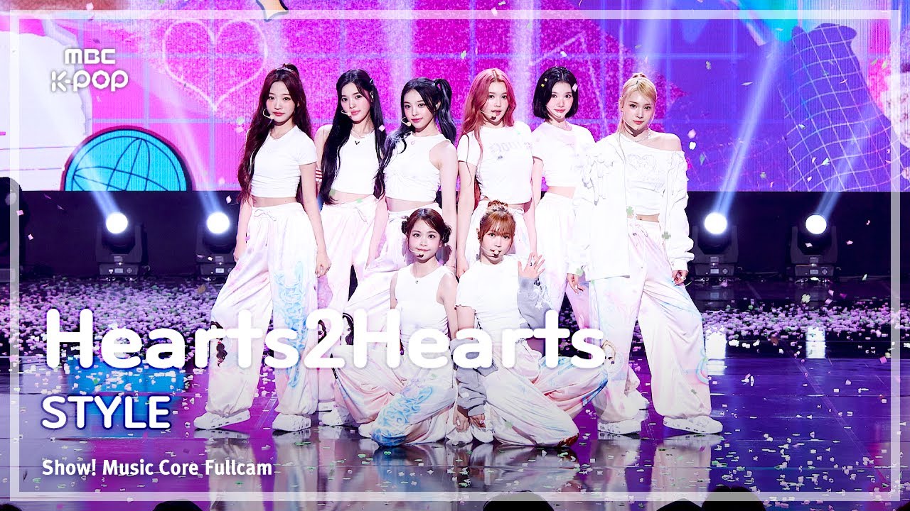 [#음중풀캠] Hearts2Hearts (하츠투하츠) – STYLE FullCam | 쇼! 음악중심 | MBC250628 | ENG/JPN Lyrics