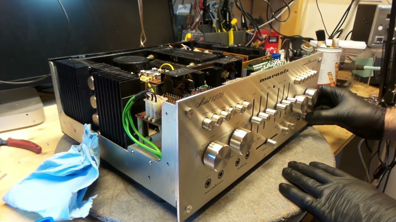 Marantz 1250 is back on the bench. part 2