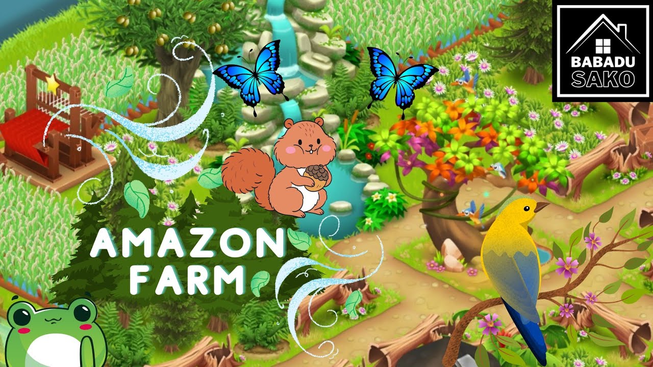 Hay Day : FarmDesign! ep.55 : Amazon farm