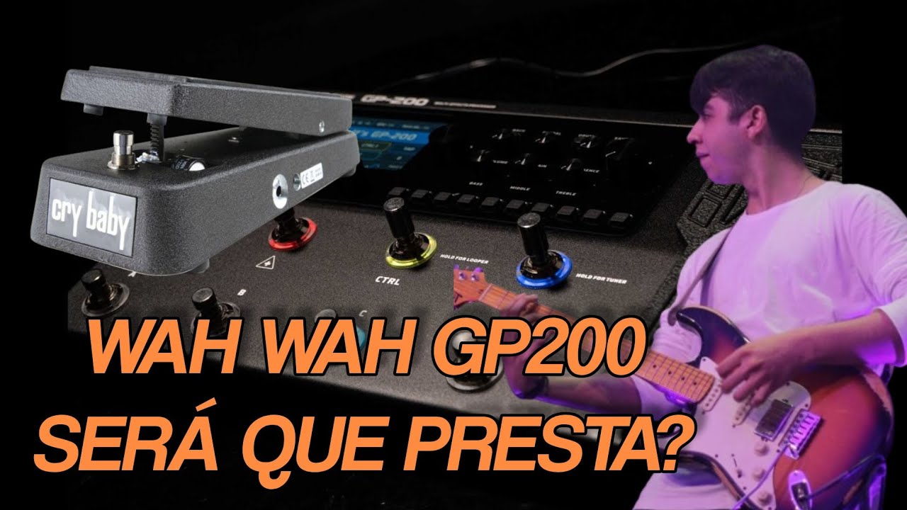 Wah Wah da GP200! Como Configurar!