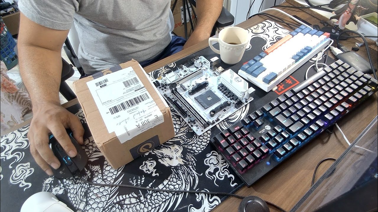 RYZEN 3 3200G NA CHAPA SEM PLACA DE VIDEO - UNBOXING E TESTE