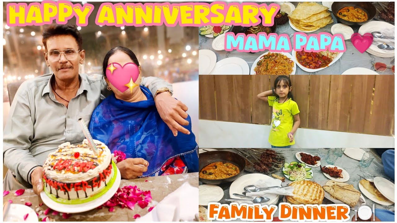 Family Time ❤️ | Mama Papa Anniversary Dinner at Shandar Shanwari Restaurant