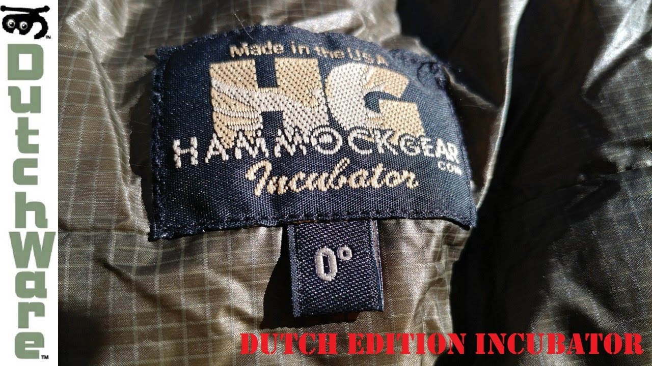 Dutch Edition Hammock Gear Incubator