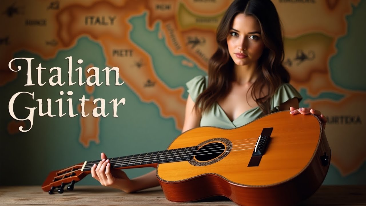 Italian Guitar Music 🎸 Relaxing Acoustic Melodies for Study & Work