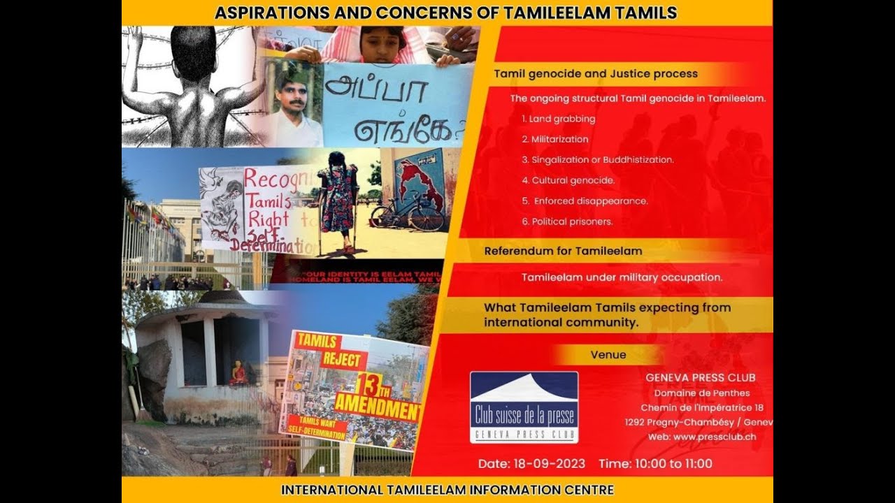 Aspirations and concerns of Tamileelam Tamils