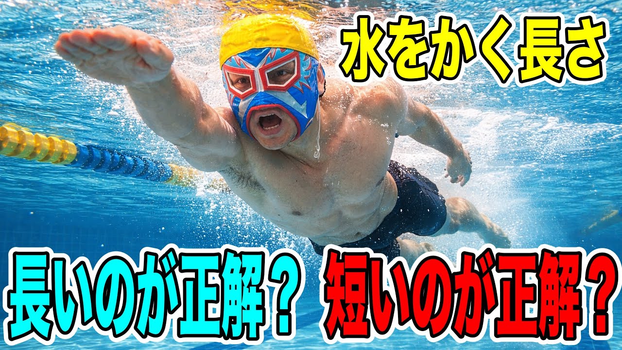 ストロークの長さ　クロール編　#2269