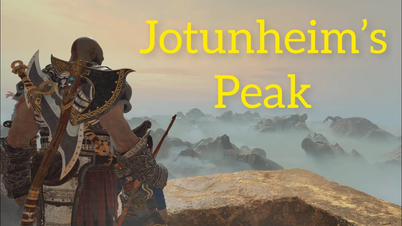 The Path to Jotunheim - The highest peak - Road to Ragnarok - Revisiting God of War (PS5 GMGOW NG+)