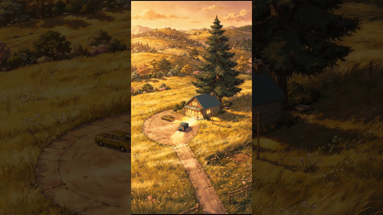 Lofi Farm life dream  🌾🌾🌾 #lofimusic #anime #shorts