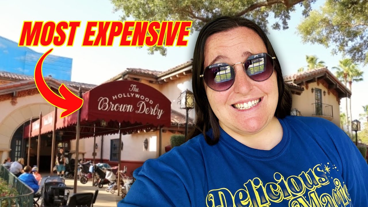 THE MOST EXPENSIVE RESTAURANT IN HOLLYWOOD STUDIOS: Hollywood Brown Derby Review | Walt Disney World