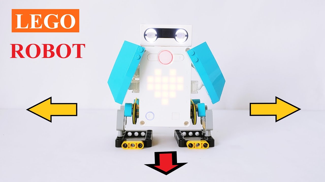 Lego Walking Robot - Building Instruction | Lego 45678 | Lego Spike Prime
