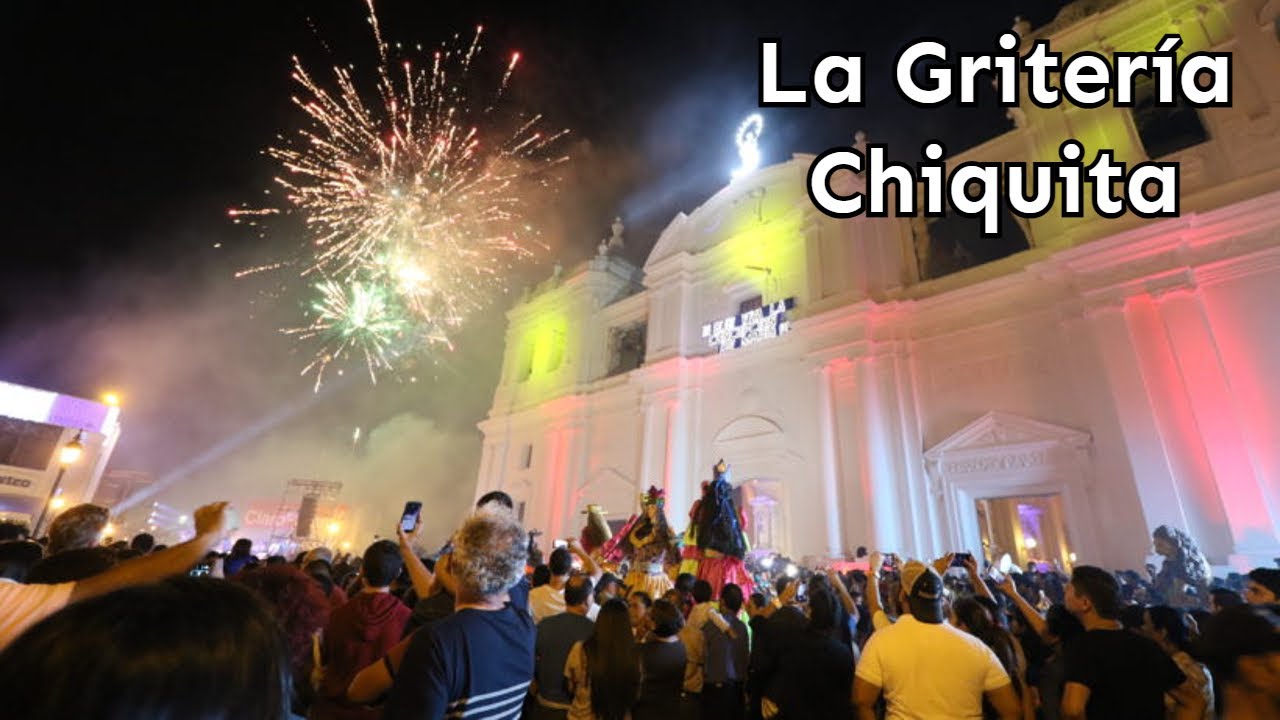 La GRITERÍA Chiquita En Leon Nicaragua -Tradiciones Nicaragüenses
