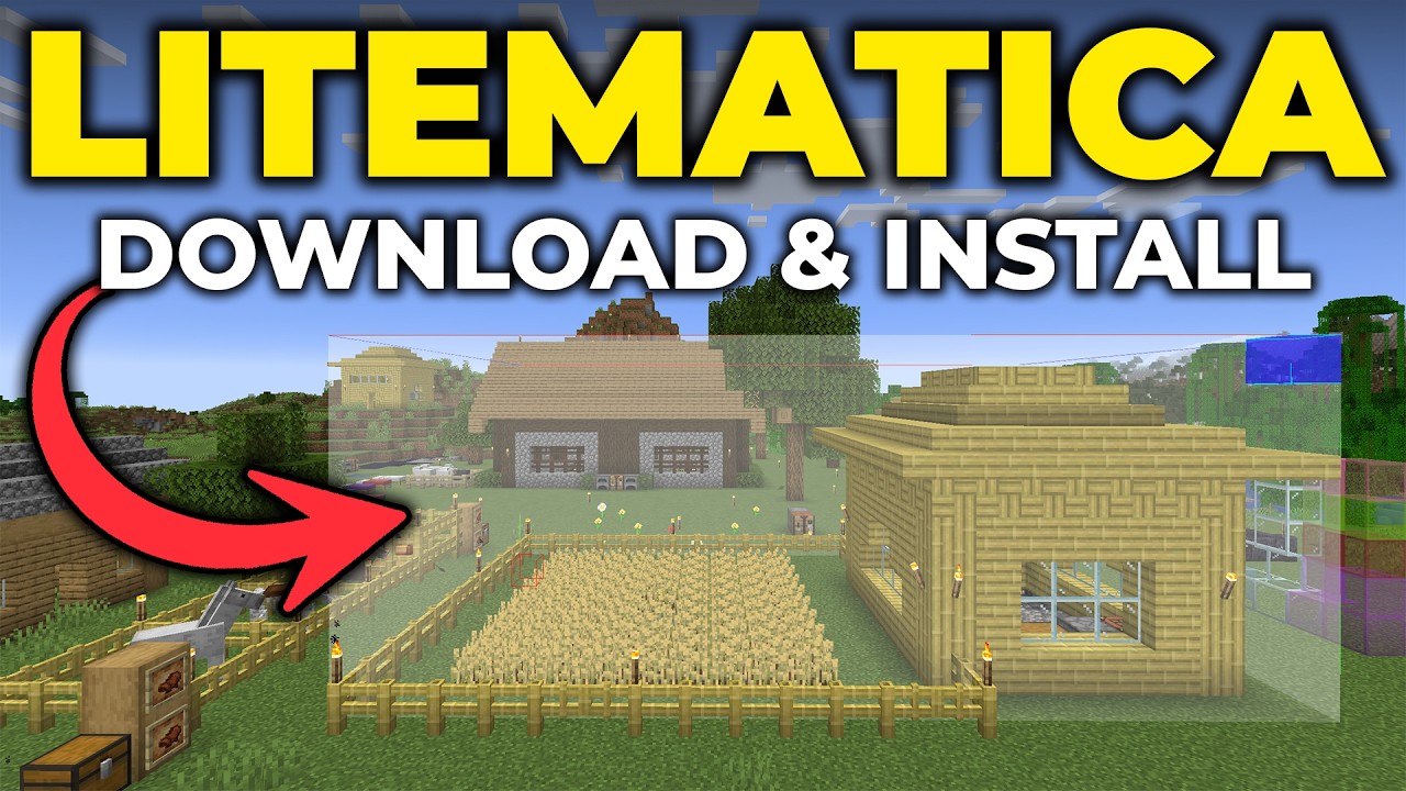 Как скачать и установить Litematica (Minecraft 2026)