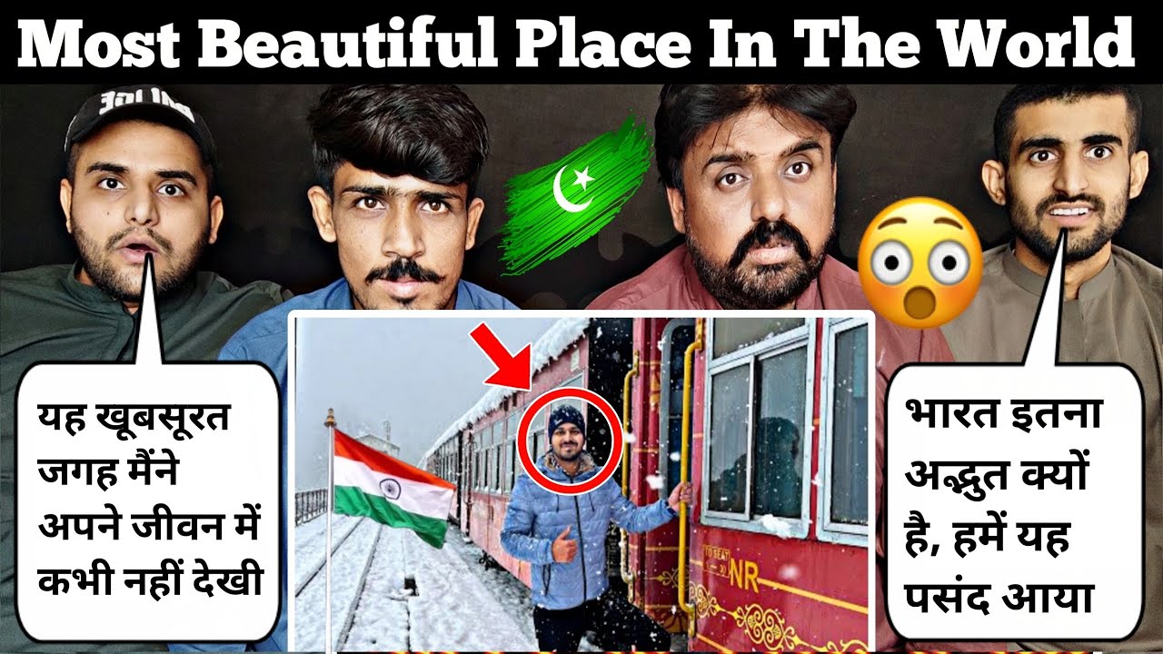 Pakistani Reacts to Shimla-Kalka Toy Train Journey in Heavy Snowfall