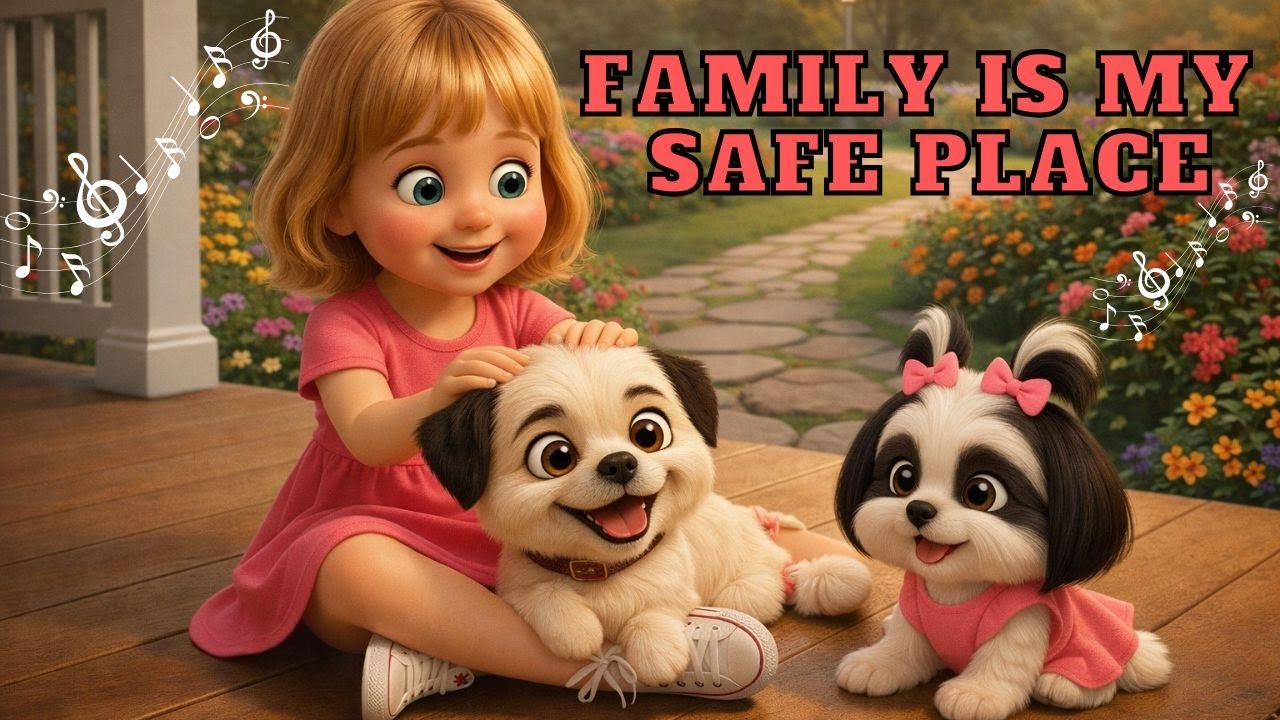 “Family Is My Safe Place | Lili’s Kids Song 💖🏡”