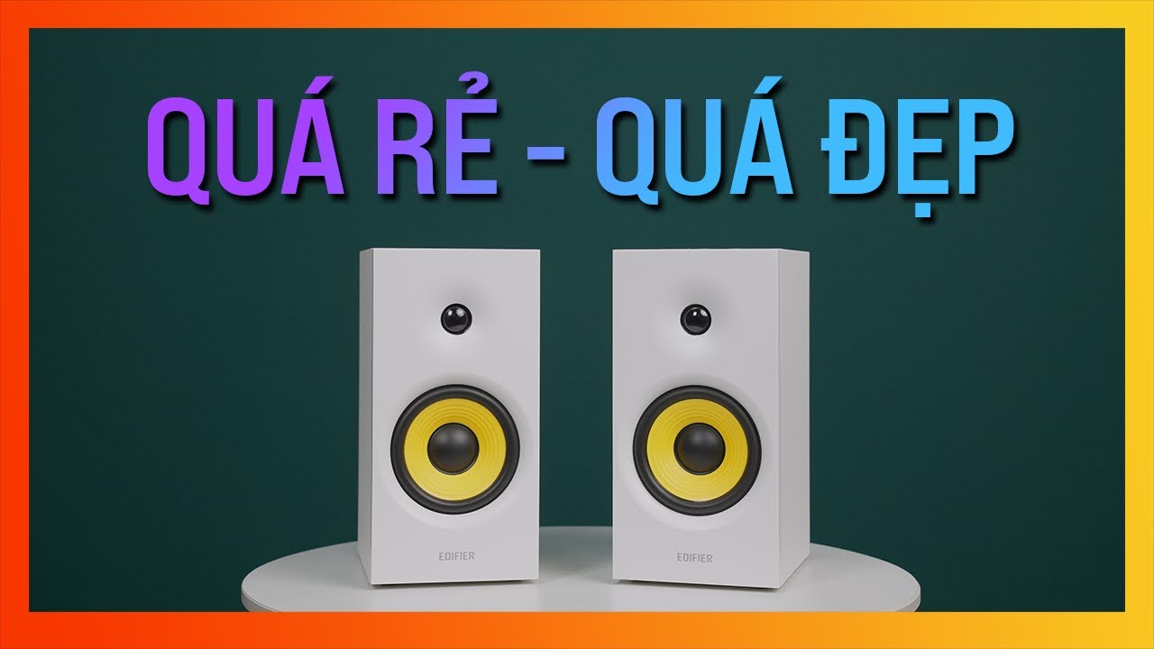 Edifier R1080BT - LOA 2 CỦ TRÔNG NHƯ LOA CHỤC CỦ!