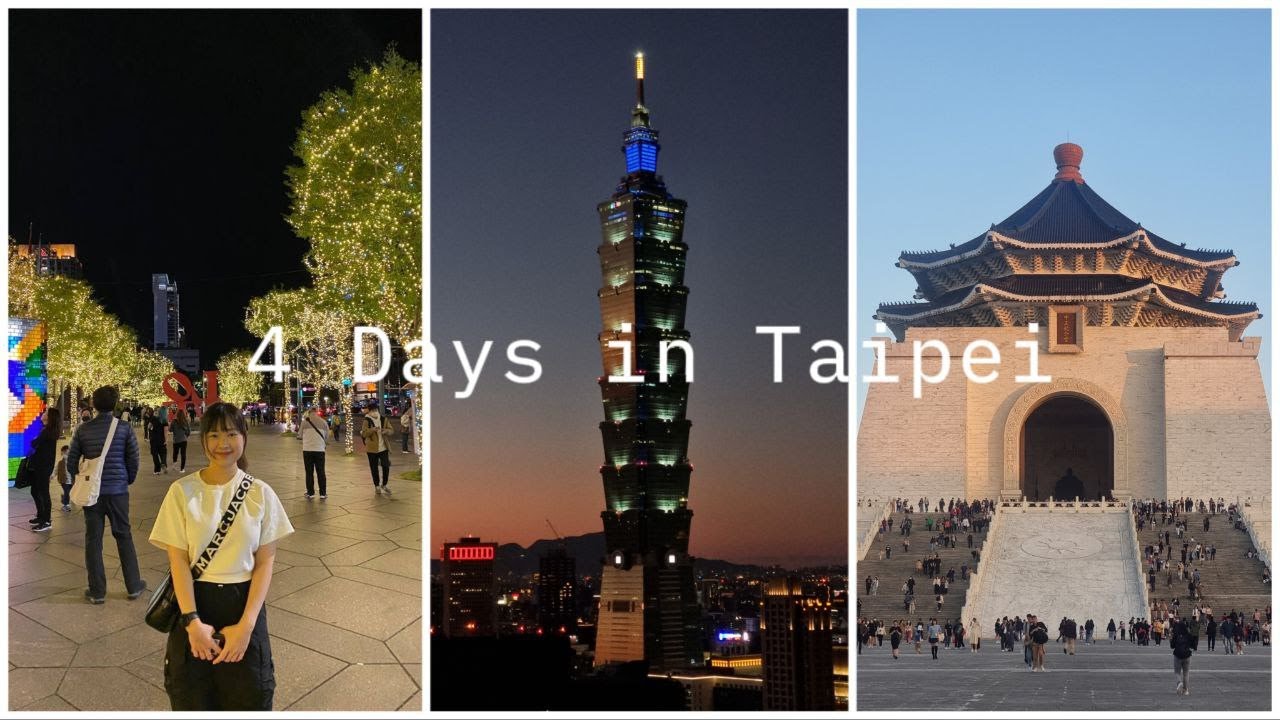 Taipei Vlog 🇹🇼 | Cafe and Bar, Shopping, Night Market | Elephant Mountain, Taipei 101, Ximending