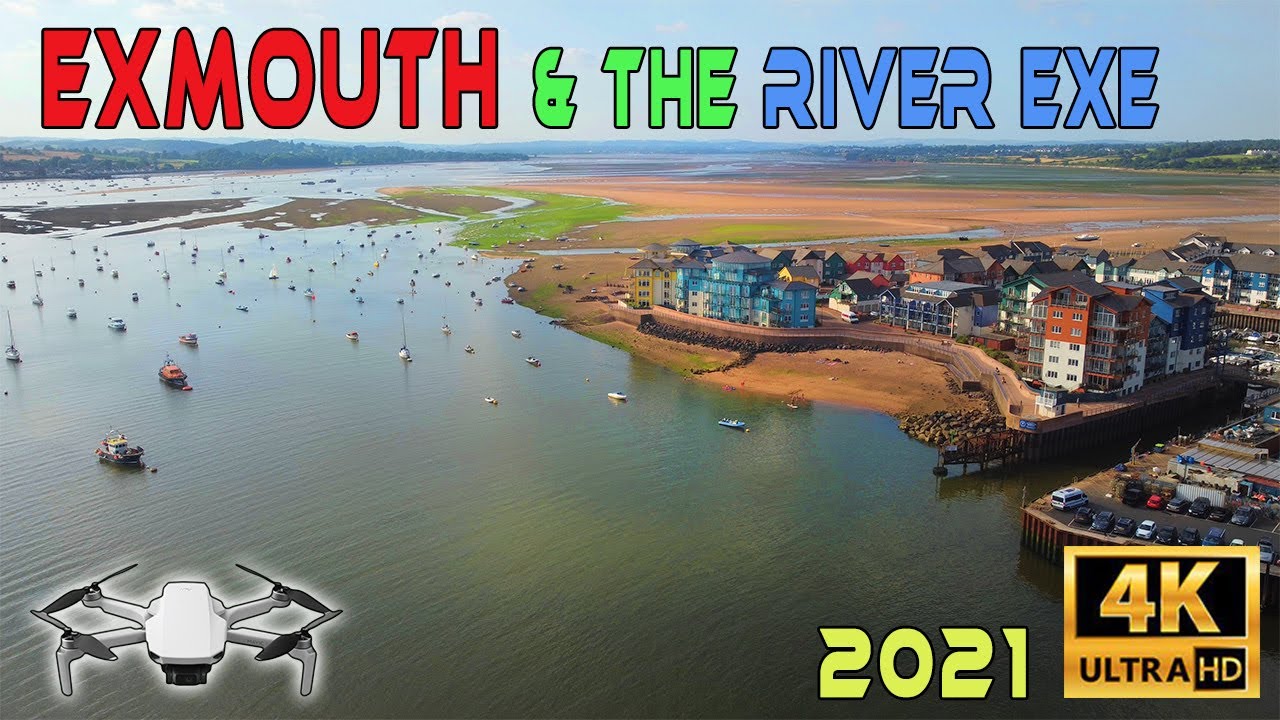 Exmouth & The River Exe by Drone in 4K UHD