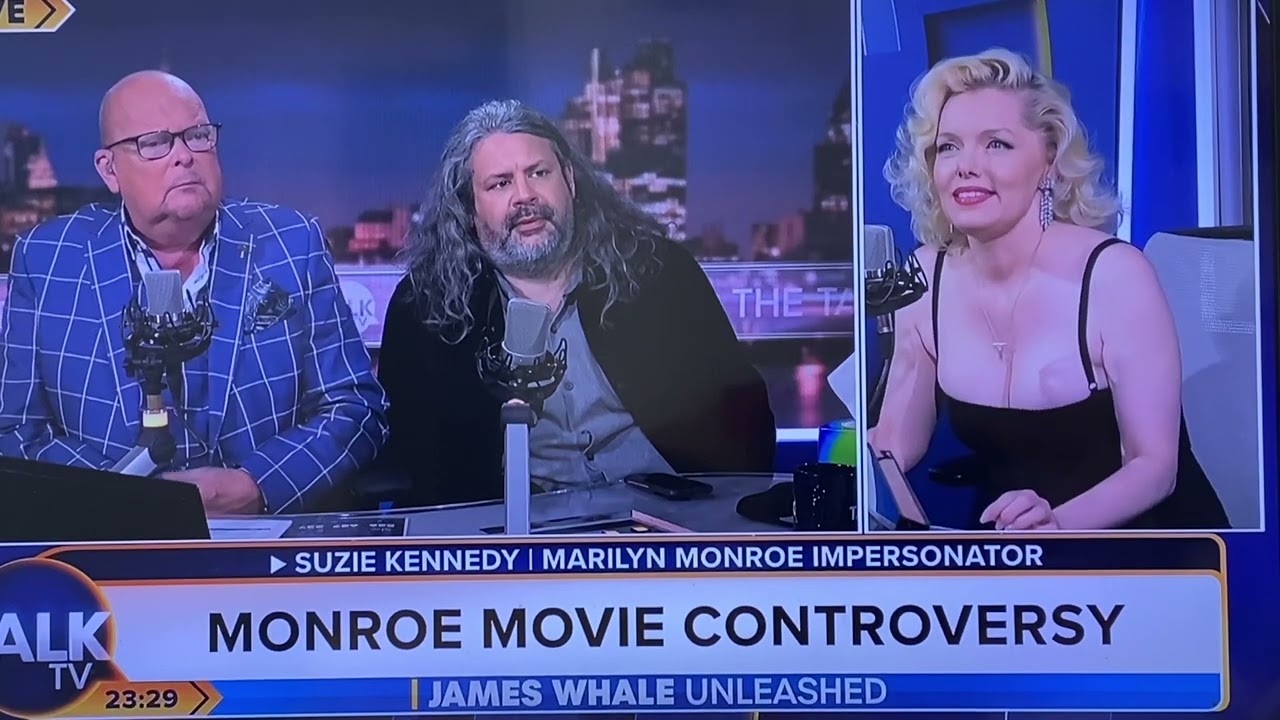 Marilyn Monroe actress Suzie Kennedy talks about Netflix movie  ‘Blonde’ on Talk TV